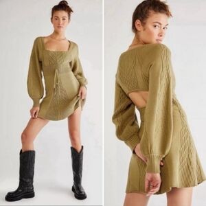 Free People Women's Emmaline Mini Dress Size Medium